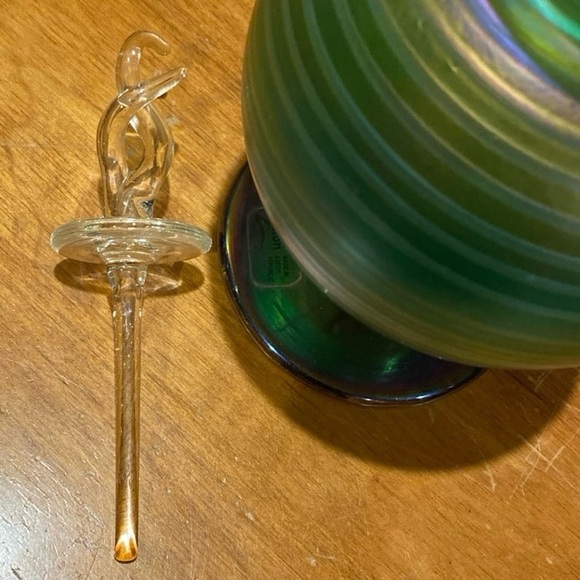 Vintage Signed Igor Muller Z Fusion Czech Large Perfume Bottle - Picture 3 of 7